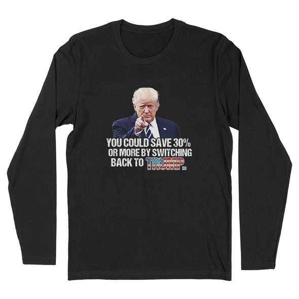 You Could Save More By Switching Back To Trump Men's Apparel