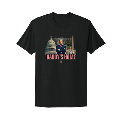 Daddy's Home DC Pink Print Tee