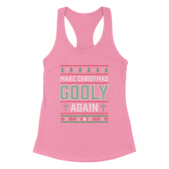 Make Christmas Godly Again Sweater Women's Apparel