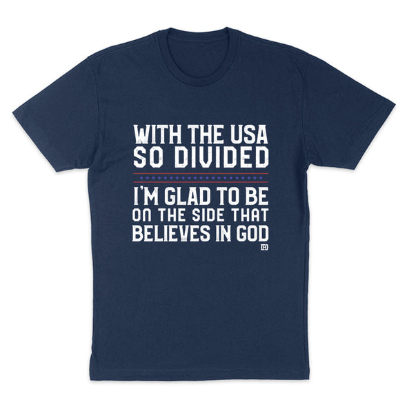 With The USA So Divided Men's Apparel