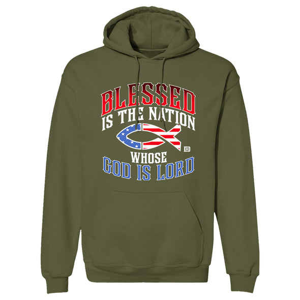 Blessed Is The Nation Fish Outerwear