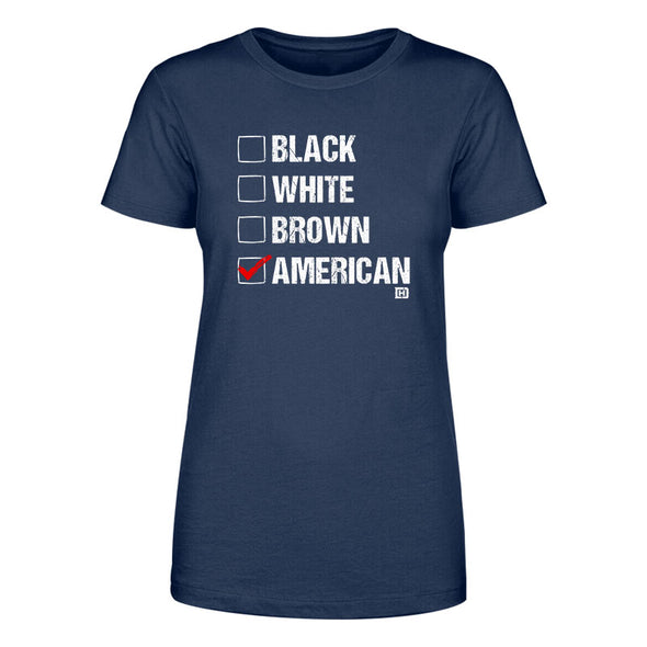 Black White Brown American Women's Apparel