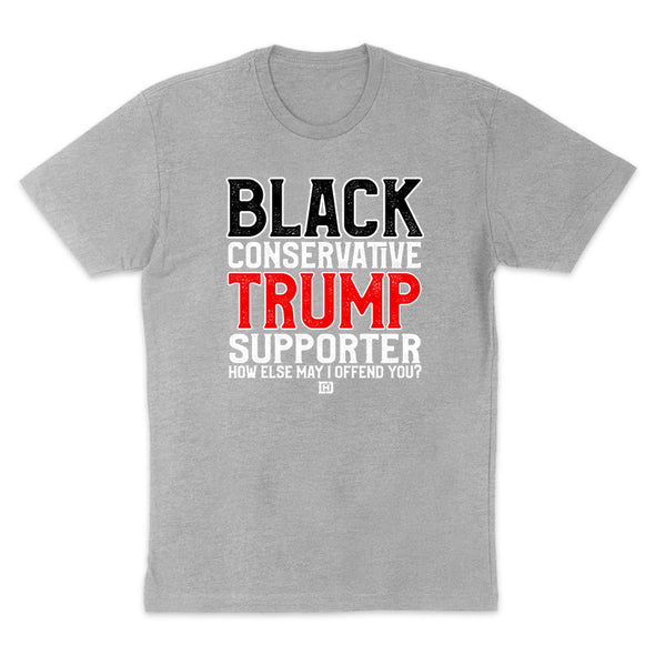 Black Conservative Trump Supporter Men's Apparel
