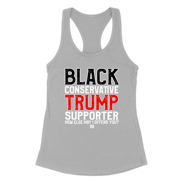 Black Conservative Trump Supporter Women's Apparel