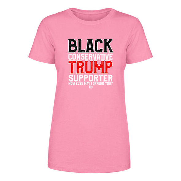 Black Conservative Trump Supporter Women's Apparel