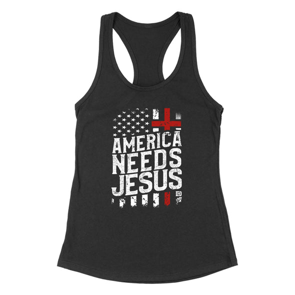 America Needs Jesus Women's Apparel