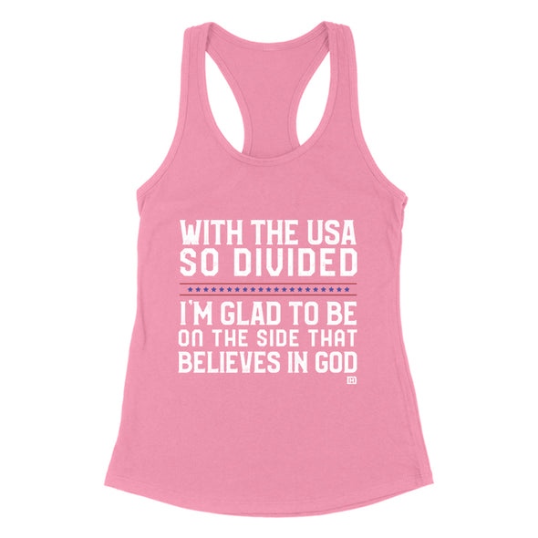 With The USA So Divided Women's Apparel
