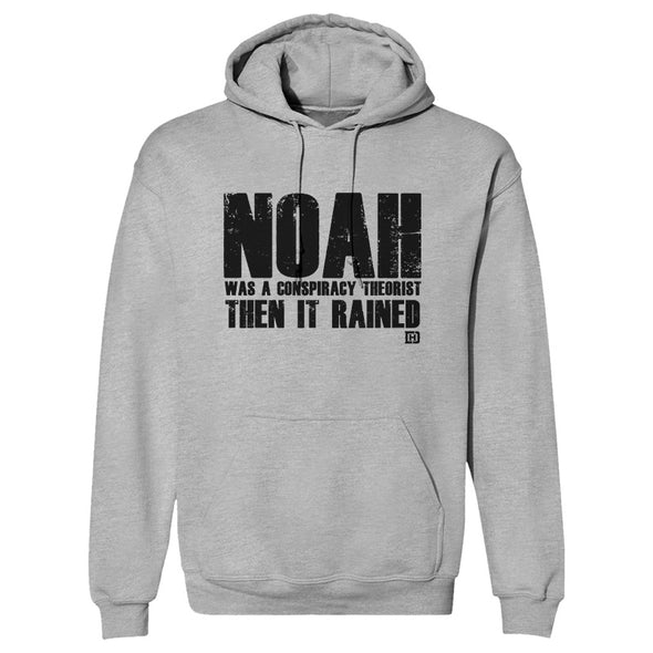 Noah Was A Conspiracy Theorist Black Print Outerwear