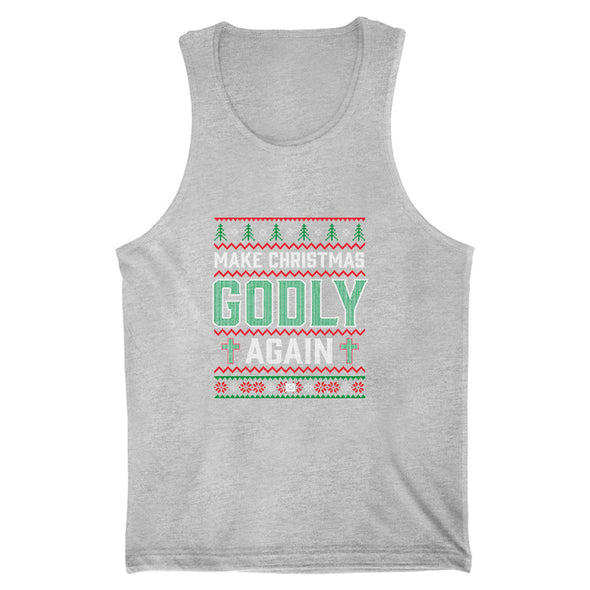 Make Christmas Godly Again Sweater Men's Apparel