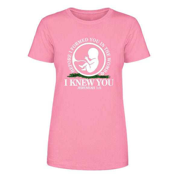 Before You Were Formed Women's Apparel