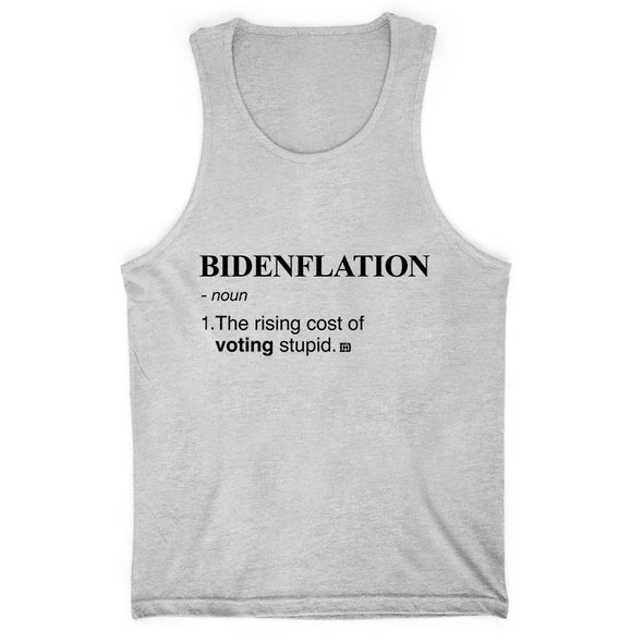 Bidenflation Black Print Men's Apparel