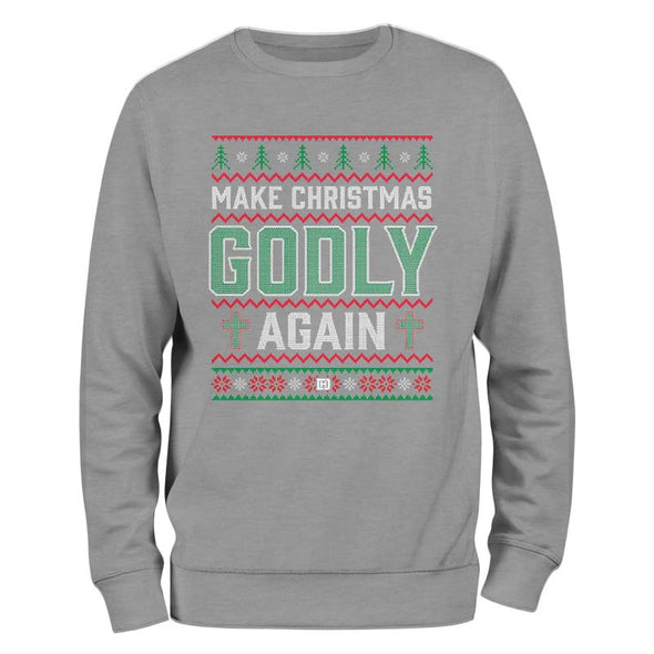 Make Christmas Godly Again Sweater Outerwear