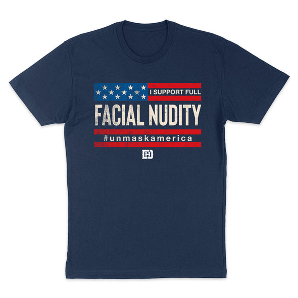 I Support Full Facial Nudity Men's Apparel