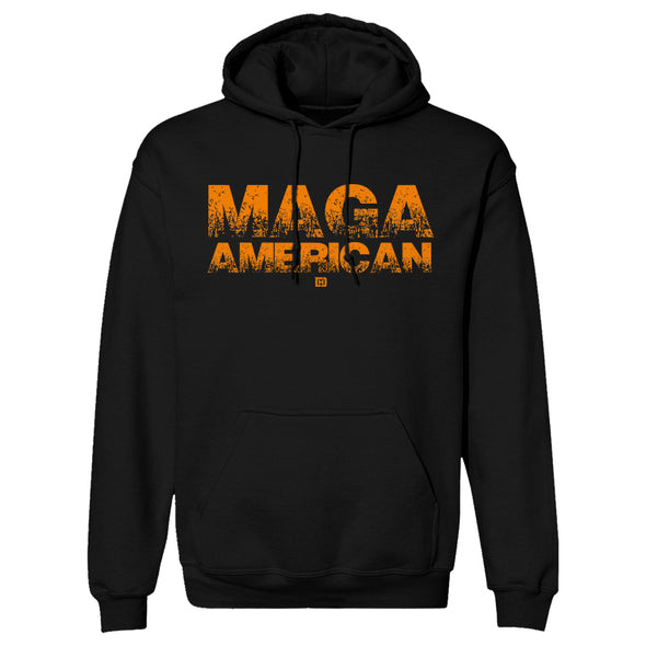 Maga American Orange Print Outerwear