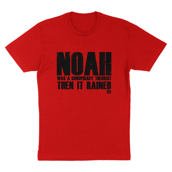 Noah Was A Conspiracy Theorist Black Print Women's  Apparel