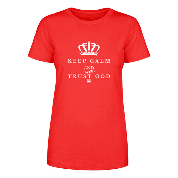 Spiritual Collection | Keep Calm And Trust God Women's Apparel