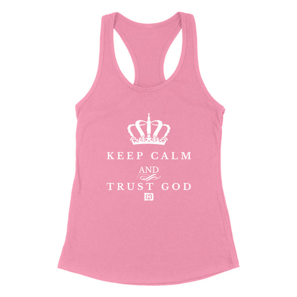 Spiritual Collection | Keep Calm And Trust God Women's Apparel