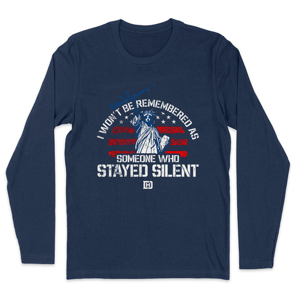 I Won't Be Remembered As Someone Men's Apparel