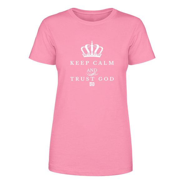 Spiritual Collection | Keep Calm And Trust God Women's Apparel