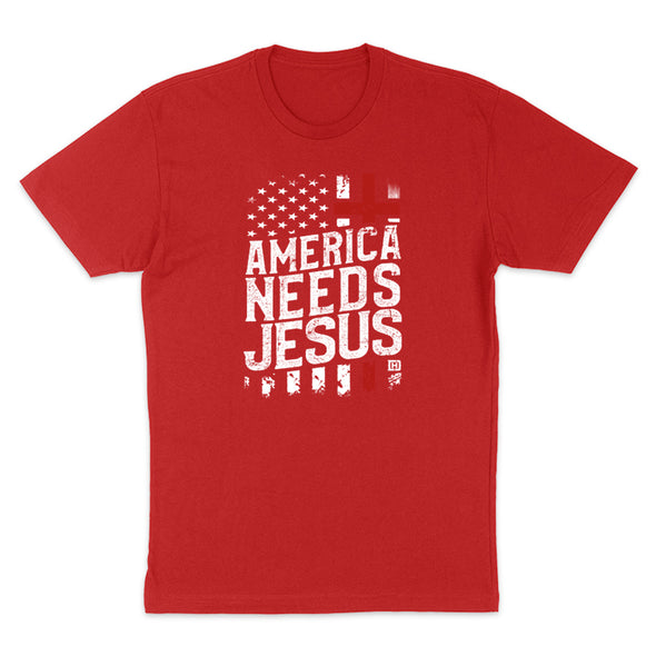 America Needs Jesus Men's Apparel