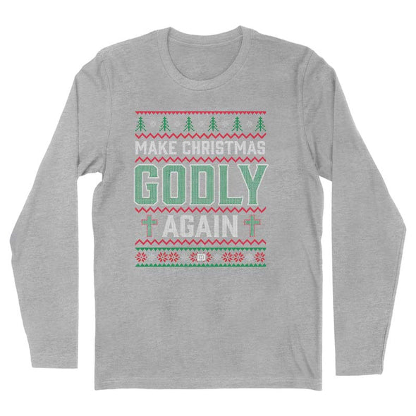 Make Christmas Godly Again Sweater Men's Apparel