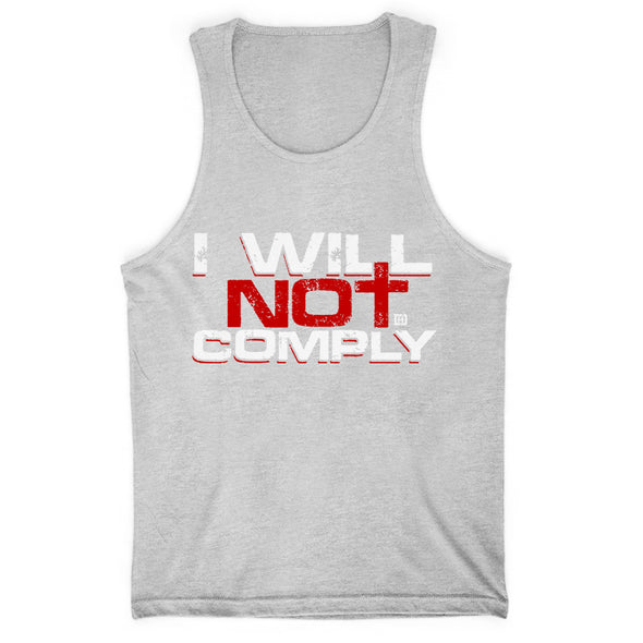 I Will Not Comply Cross Men's Apparel