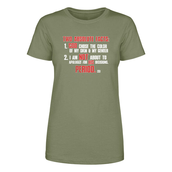 Two Absolute Facts Women's Apparel