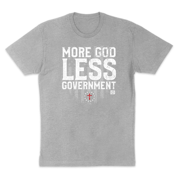Spiritual Collection | More God Less Government Men's Apparel