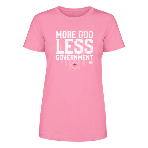 Spiritual Collection | More God Less Government Women's Apparel