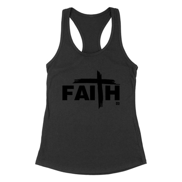 FAITH Black Print Women's Apparel