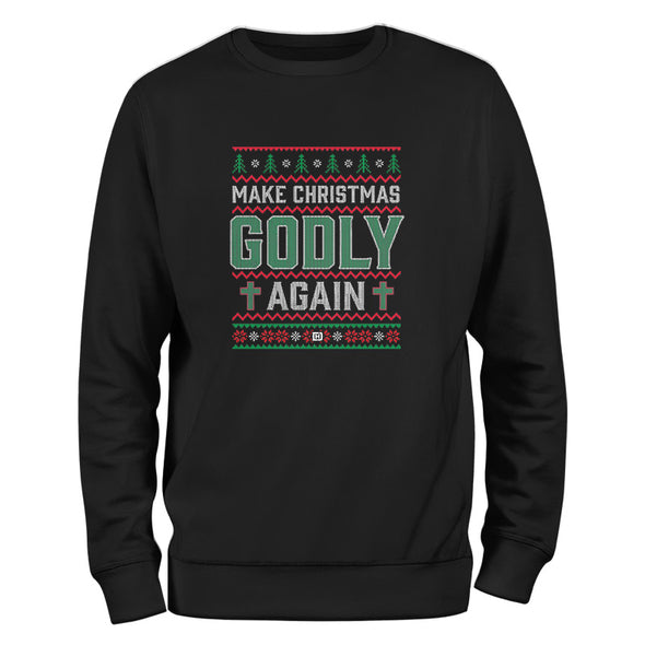 Make Christmas Godly Again Sweater Outerwear