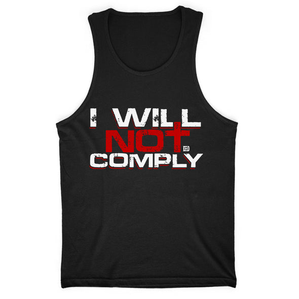 I Will Not Comply Cross Men's Apparel