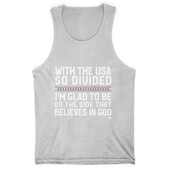 With The USA So Divided Men's Apparel