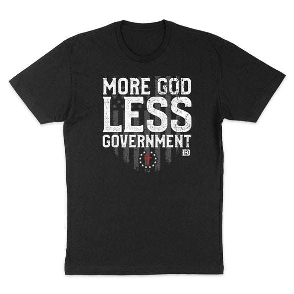 Spiritual Collection | More God Less Government Men's Apparel