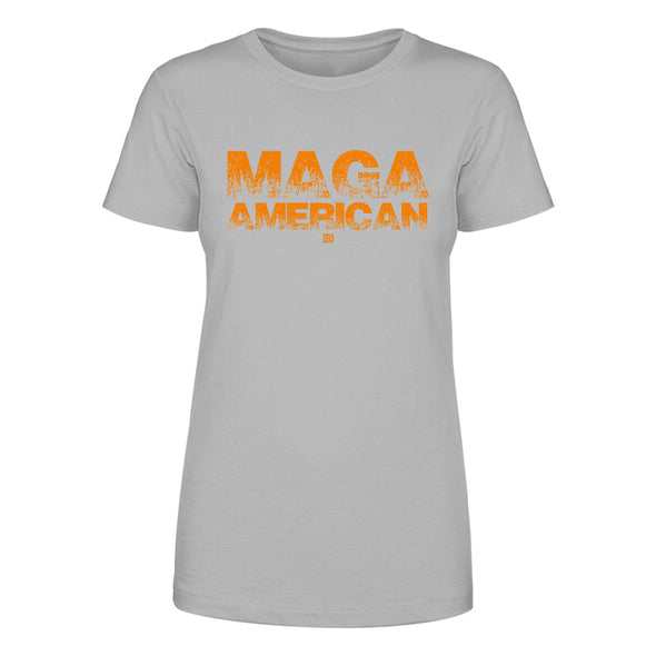 Maga American Orange Print Women's Apparel