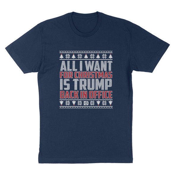 All I Want For Christmas Men's Apparel