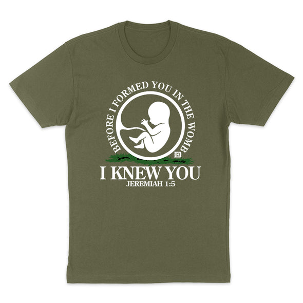 Before You Were Formed Men's Apparel
