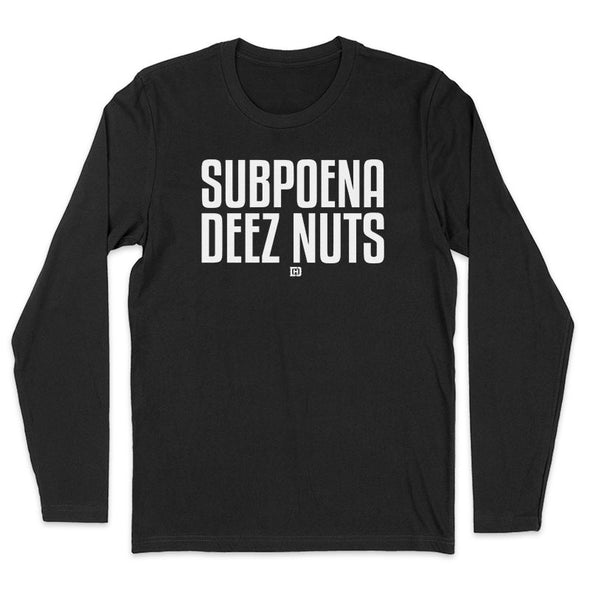 Subpoena Deez Nutz Men's Apparel